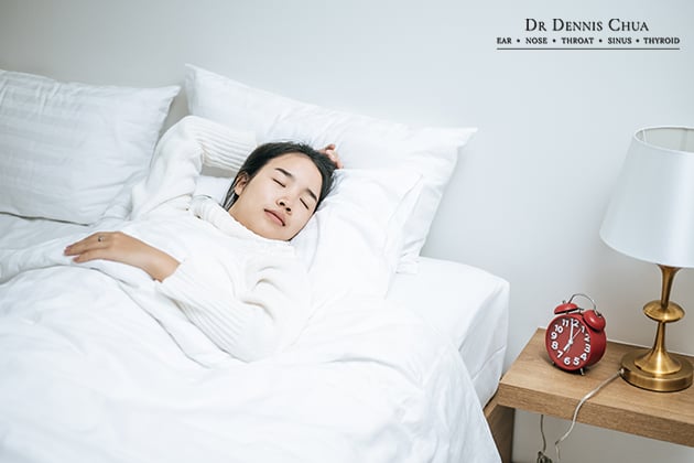 Person Sleeping Without Snoring