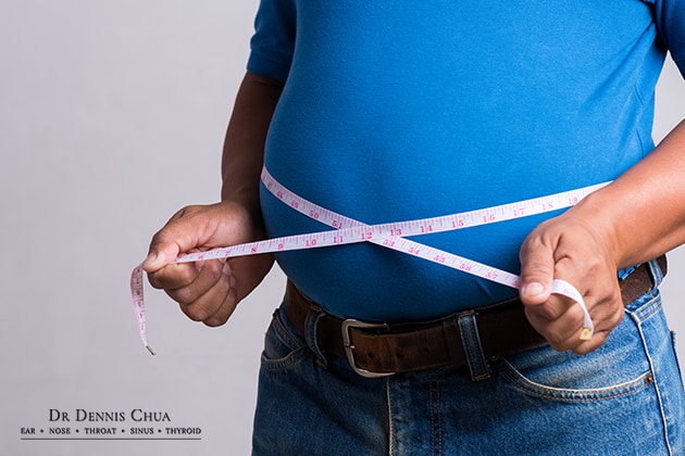 Person With Obesity Cause of Snoring