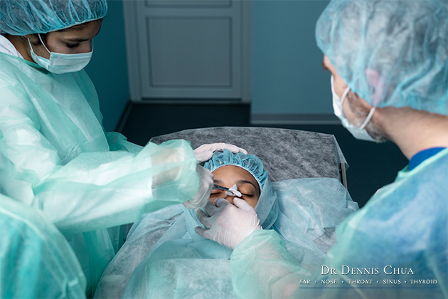 surgeons treating rhinoplasty